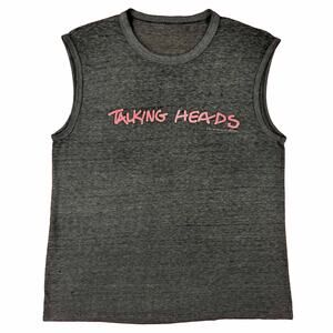 1983 80s The Talking Heads Speaking In Tongues Promo Sleeeveless T-Shirt Medium